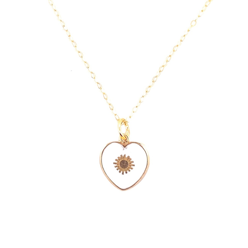 Collier Petit coeur cristal