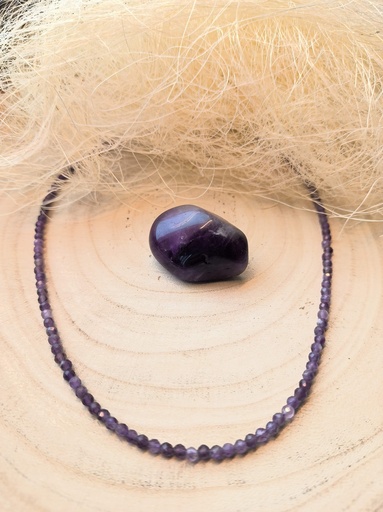 Collier Améthyste 3mm
