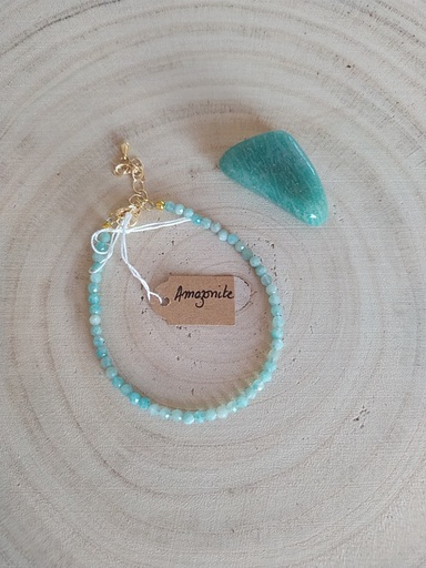 Bracelet Amazonite 3mm